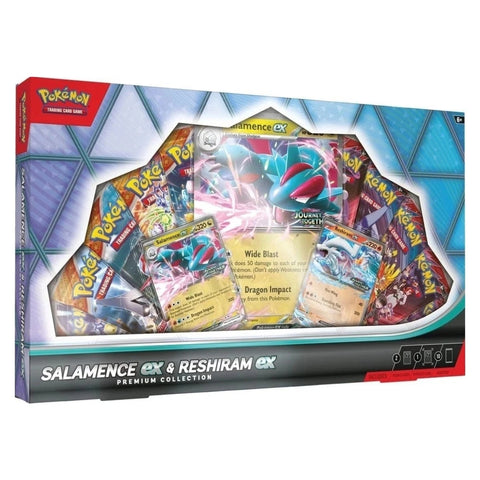 Pokemon Salamence Ex & Reshiram Ex Premium Collection Box