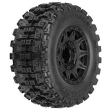 Pro-Line Racing PRO1017410 1/10 Badlands MX28 Belted F/R 2.8" MT Mounted 12mm Blk Raid 2