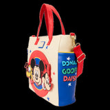 Loungefly Mickey & Friends Classic Convertible Backpack & Tote Crossbody Bag