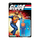 G.I. Joe Wild Bill Helicopter Pilot Super7 Reaction + Action Figure