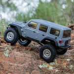 Axial AXI00002V3T3 SCX24 V3 RTR with Jeep Wrangler JL Unlimited Body Gray