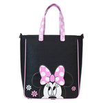 Loungefly Disney Minnie Floral Rock The Dots Tote / Coin Bag