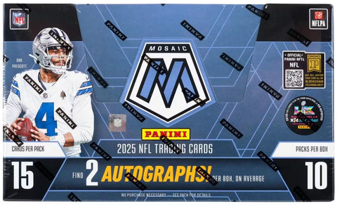 2025 Panini Mosaic Football Hobby Box