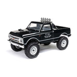 Axial AXI0001V2T4 1/24 SCX24 1967 Chevrolet C10 4WD Brushed Truck RTR, Black