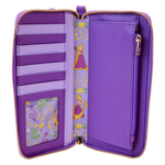 Loungefly Disney Princess Rapunzel  Lenticular Zip  Around Wallet