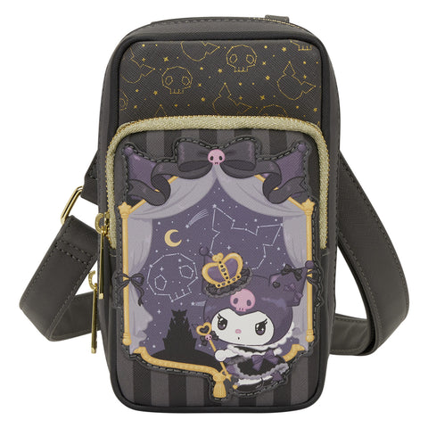 Loungefly Sanrio Kuromi Cell Phone Crossbody Bag