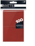 100ct Pro-Matte Red Standard Deck Protectors