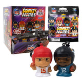 SqueezyMates 2026 NFL Gravity Feed Figure Box of 24 packs