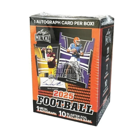 2025 Leaf Metal Football Blaster Box