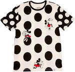 Loungefly Disney Minnie Rocks The Dots Unisex Tee L-Large