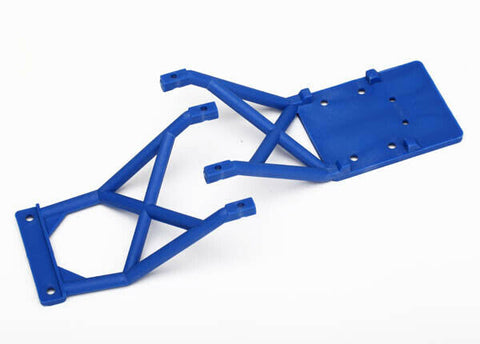 Traxxas Part 3623-BLUE (3623X) Skid plates Blue front & rear Stampede New in Package