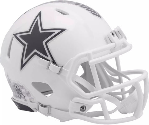 Dallas Cowboys 2024 Salute To Service Alternate Riddell Speed Mini Helmet New in Box