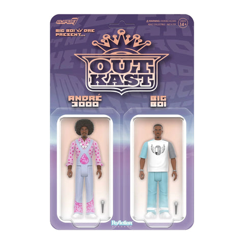 OutKast (Big Boi & Dre Present) Wave 3 Super7 Reaction Figure