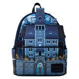 Loungefly MGM Wednesday Nevermore Academy Mini Backpack Glows In Dark