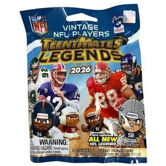 TeenyMates NFL 2026 Legends Vintage Mini Figures Pack