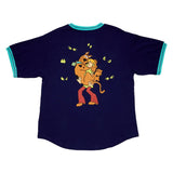 LOUNGEFLY WB SCOOBY-DOO CLASSIC SPORTY TEE LARGE