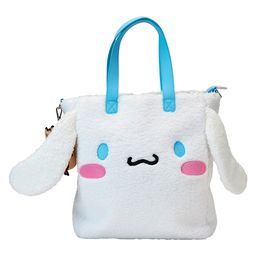 Loungefly SANRIO CINNAMOROLL SHERPA TOTE WITH COIN BAG