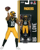 Jordan Love Green Bay Packers NFL Mcfarlane 6" Articulated Figure