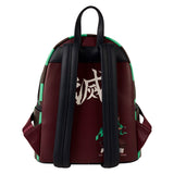 Loungefly Aniplex Demon Slayer Tanjiro Kamado Cosplay Mini Backpack