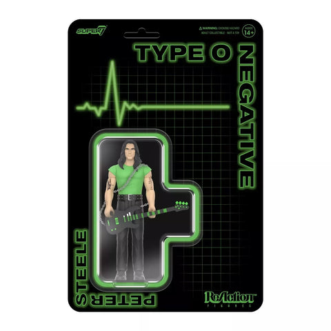 Peter Steele Type O Negative Super7 Reaction Reaction Figure
