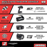 ARRMA ARA8608V6T3 Kraton 6S BLX 1/8 Speed Monster Truck Green RTR