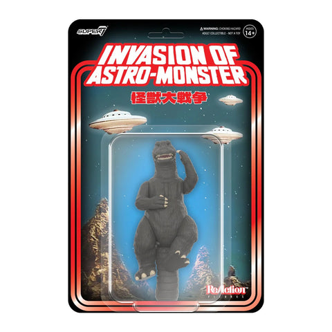 Invasion Of Astro-Monster Godzilla Super7 Reaction Action Figure