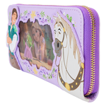 Loungefly Disney Princess Rapunzel  Lenticular Zip  Around Wallet