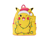 Loungefly Pokemon Holiday Pikachu Mini Backpack Lights Up