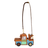 Loungefly Disney Pixar Cars Mater Figural Crossbody Bag