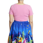 Loungefly SS Disney Alice in Wonderland Mad Keyhole Kelly T Shirt XL-X-Large