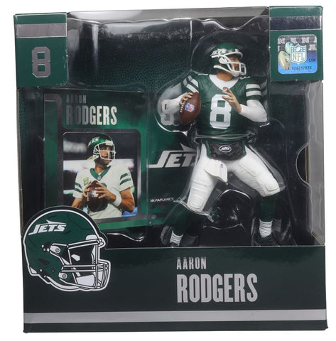 Aaron Rodgers New York Jets NFL Mcfarlane Legacy Figure