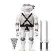 Leonardo TMNT Turtles Comic Greyscale Super7 Reaction Figure