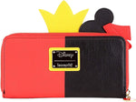 Loungefly Disney Queen of Hearts Zip Around  Wallet
