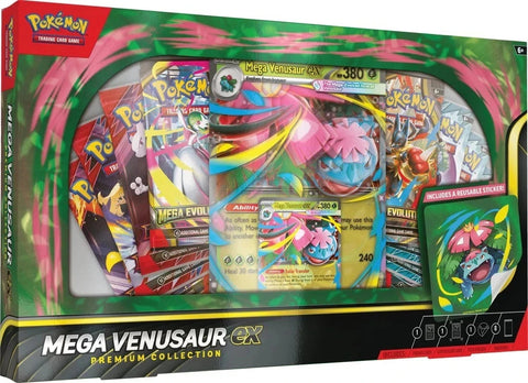 Pokemon Mega Venusaur Ex Premium Collection Box
