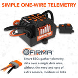 Spektrum Firma 150A Brushless Smart ESC, 3S-6S SPMXSE1150