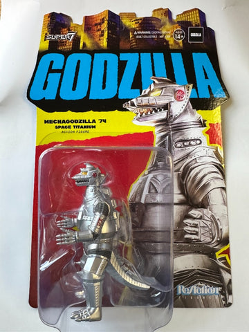 Mechagodzilla '74 Space Titanium Godzilla TOHO Super7 Reaction Action Figure