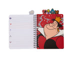 Loungefly Disney Villains Iridescent All-Over Print Stationery Spiral Tab Journal