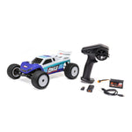 Losi LOS1056T2 Mini-T 2.0 V2 1/18 RTR 2WD Brushless Stadium Truck Blue