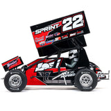 Losi LOS-2359 22S Sprint Car 2wd w/ Battery & Charger Red 1/10