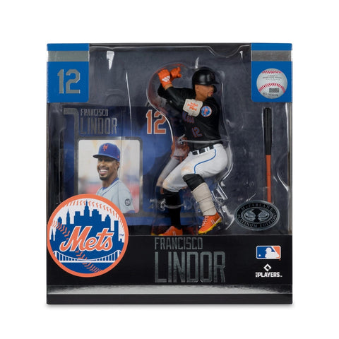 Francisco Lindor New York Mets 2025 MLB Mcfarlane Legacy Figure Chase