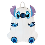 Loungefly Disney Stitch Ghost Cosplay Glow In The Dark Mini Backpack