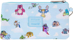 Loungefly Pixar Toy Story Movie AOP Collab Nylon Wristlet/Pencil Case