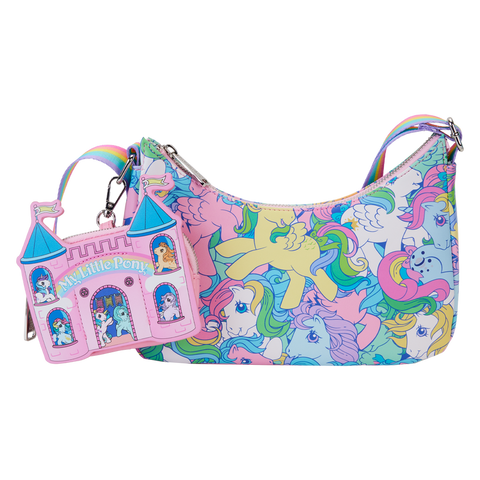 Loungefly Hasbro My Little Pony Large AOP Baguette Crossbody Bag