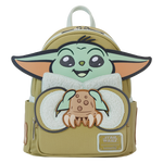 Loungefly Star Wars Mandalorian Grogu and  Crabbies Cosplay  Mini Backpacks