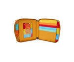 Loungefly Pokemon  Color Block Staters Zip Around Wallet