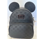 Loungefly Disney Mickey Ear Evergreen Convertible Mini Backpack/Crossbody Bag