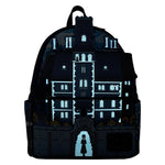 Loungefly MGM Wednesday Nevermore Academy Mini Backpack Glows In Dark