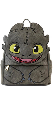 Loungefly Dreamworks How to Train Your Dragon Toothless Cosplay Mini Backpack