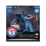 Wyatt Langford Texas Rangers 2025 MLB Mcfarlane Legacy Figure Chase