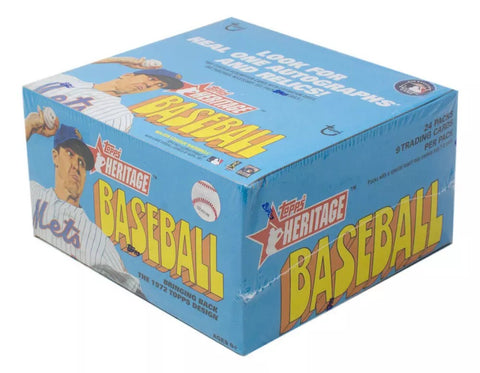 2021 Topps Heritage Retail Display Box